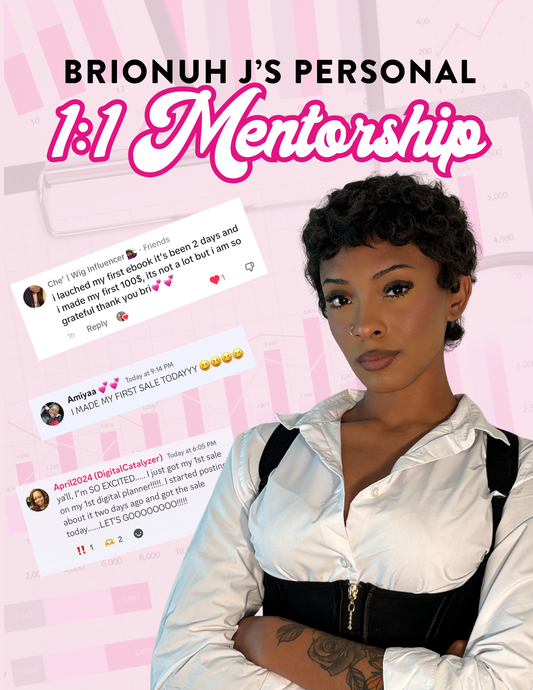 Personal 1:1 Mentorship Program